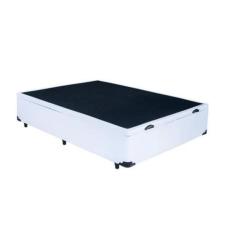 Imagem de Cama Box Baú Casal Blindado Sintético Branco - Imperium do Sono