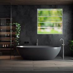 Imagem de Vitro Basculante Linha Modular Brilhante 80x80 Cinza