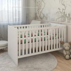 Imagem de Berço Baby 100% Mdf com Mosquiteiro Branco - Panorama Móveis