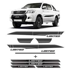 Imagem de Kit Faixa Hilux Limited Edition 2015 + Soleira Protetora