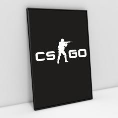 Quadro Cs Go Global Elite Ultra Resolução em Promoção na Americanas