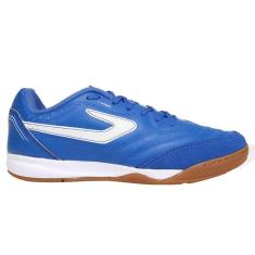 Imagem de Chuteira Futsal Maestro TD IV Azul e Branco - Topper