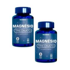 Imagem de 2X Magnésio Treonato Puro 60 Cápsulas 500Mg - Natunéctar