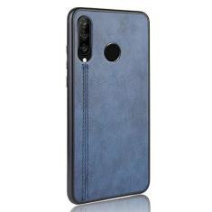 Imagem de Capa para celular Huawei P30 Lite Capa protetora robusta 360° protege seu telefone capa de couro liso para Huawei P30 Lite