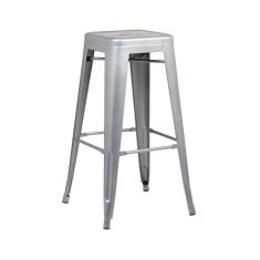 Imagem de Banqueta Tolix Alta - Cinza