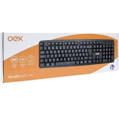 Imagem de Teclado Basico USB Preto OEX
