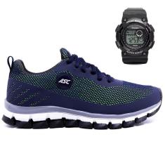 Imagem de Tênis Lege Masculino Para Academia Sola Reta Com Relógio Digital-Feminino