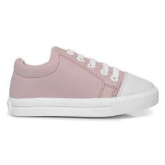 Imagem de Tênis Sapatinho Infantil Bebê Feminino Olede Kids, Rosa, 25