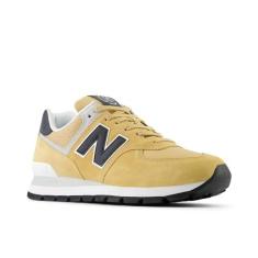 Imagem de New Balance Tênis masculino ML574DVC, Bege/preto, 38