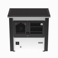 Imagem de Fogao a Pellets Venax n 2 Le Corbusier Branco, 220V