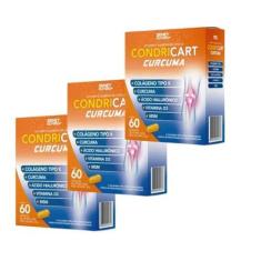 Imagem de Kit 3 Unid Condricart 60 Cápsulas Sidney Oliveira - Suplemento Aliment