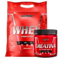 Imagem de Nutri Whey Protein 907g Refil + Creatina 300g Integralmedica, Baunilha