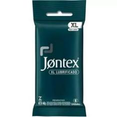Imagem de Preservativo Jontex Lubrificado XL 6 Unidades