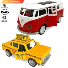 Imagem de Kit Miniatura Carrinho De Ferro Abre Porta Pneus De Borracha - Europio