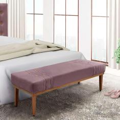 Imagem de Recamier Gênova Veludo Uva 90 cm