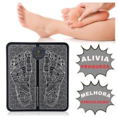 Imagem de Massageador Tapete Pulso Elétrico Perna Pés Ems Almofada Usb - Tapete