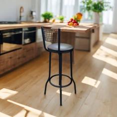 Imagem de Banqueta para Sala de Jantar Camila Preto