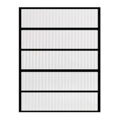 Imagem de Janela De Alum nio Preto Vitro Basculante Hale Esquadrias - 0