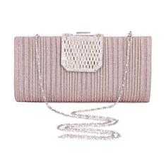 Imagem de Adoptfade Bolsas femininas para noite com strass, Dourado