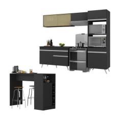Imagem de Arm rio De Cozinha Modulado Com Bancada Americana Multim veis