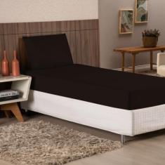 Imagem de Lençol De Cama Solteiro Com Elástico Microfibra 100% Poliéster Avulso