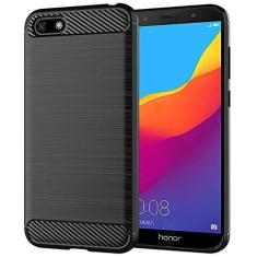 Imagem de Capa para Huawei Honor Enjoy 7, com sensação macia, proteção total, anti-arranhões e impressões digitais + capa de celular resistente a arranhões para Huawei Honor Enjoy 7