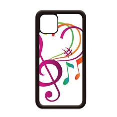 Imagem de Capa Music Notation Green Orange Pink para iPhone 12 Pro Max para Apple Mini Mobile Case Shell