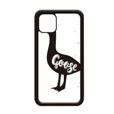 Imagem de Capa de ganso preto e branco animal para iPhone 11 Pro Max para Apple Mobile Case Shell
