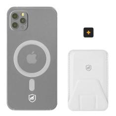 Imagem de Kit Capa + Carteira MagSafe para iPhone 11 Pro - Gshield