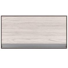 Imagem de Armário Aéreo Cozinha Geladeira Andréia 1 Porta 60 cm Castanho Avelã 1