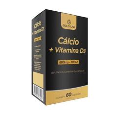 Imagem de Cálcio + Vitamina D3 - 60 Cápsulas - Gold Lab - GoldLab