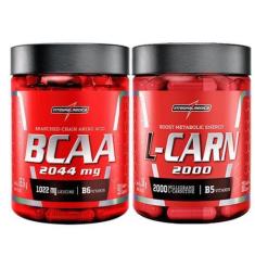Imagem de Bcaa 90 Caps + L-Carnitina L-Carn 60 Caps Integralmedica