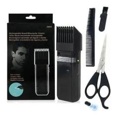 Imagem de Máquininha Xz389 Barba Cabelo Fazer Pézinho Recarregável - YASMULA