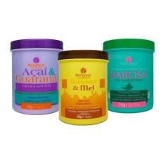Imagem de Cronograma Capilar 1Kg (Açai E Guaraná + Banana E Mel + Babosa) Nature