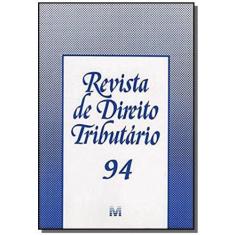 Imagem de Revista De Direito Tributario Vol. 94