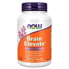 Imagem de Brain Elevate Elevação Cérebro Formula (120 VCAPS) Now Foods