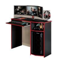 Imagem de Mesa Gamer Escrivaninha Office Nicho E Suporte Gabinete Cpu Gamer - Lo