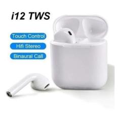 Imagem de Fone Ouvido I12 Fone Bluetooth Touch I12 Recarregável - TWS
