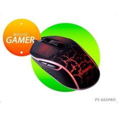 Imagem de Mouse Gamer Usb Pro - 2400Dpi Vermelho Pgz-601 Original - Polaroid