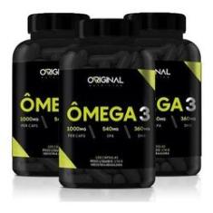 Imagem de Combo 3x Ômega 3 120 Cáps Original Nutrition