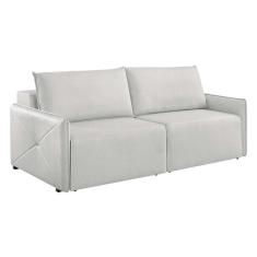 Imagem de Sofá 3 Lugares Retrátil Urban Linho Cinza 220 cm