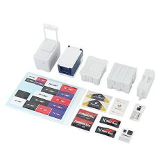 Imagem de NATEFEMIN 5 in 1 Plastic Simulation Fishing Box Medical Chest Tool Case for 1:10 RC Crawler Decoration Parts Accessory Part