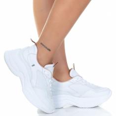 Imagem de Tênis Chunck Feminino Branco Estilo Shoes-Feminino