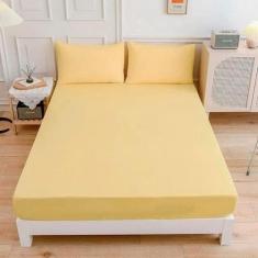 Imagem de Lençol de Cama Simples Toque 100% Acetinado Clean - DECORALAR, King, B