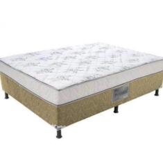 Imagem de Cama Box Conjugado Casal Spring Molas Gardenia