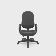 Imagem de Cadeira giratoria presidente backita preta - plaxmetal