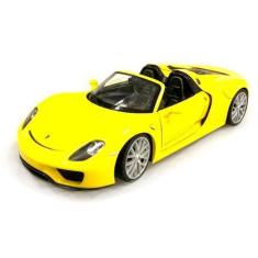 Imagem de Miniatura Porsche 918 Spyder Amarelo Welly 1/24