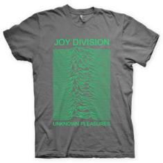 Imagem de Camiseta Joy Division Chumbo e Verde em Silk 100% Algodão
