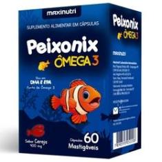 Imagem de Peixonix Omega 3 Mastigavel 400mg 60cps Sab Cereja Maxinutri
