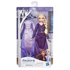 Imagem de Boneca Articulada - Disney - Frozen 2 - Troca de Roupa - Elsa - Hasbro - E5500